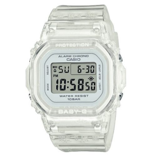 Unisex náramkové hodinky Casio Baby-G BGD-565S-7ER, biele